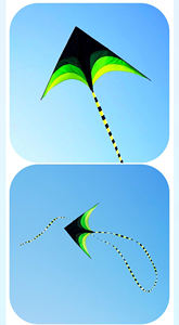 طائرات ورقية مربعة الشكل للترفيه الخارجي والهدايا التعليمية، مع إمكانية تخصيص الشعار - Product Image 2