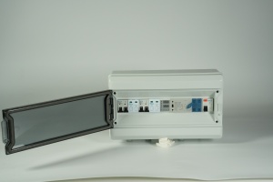 กล่องรวมสัญญาณ AC+DC กล่องรวมสายไฟ pv 16A 20A 25A 32A 600V พร้อมเบรกเกอร์ AC ป้องกันไฟกระชาก AC SPD สำหรับระบบพลังงานแสงอาทิตย์ - Product Image 6