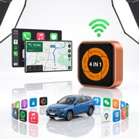 Adaptateur CarPlay sans fil Carlinkit Autokit Link Cca Mi Ultra 6 4 en 1 Android Auto Mirrorlink Usb Ai Box Regardez la télévision dans la voiture