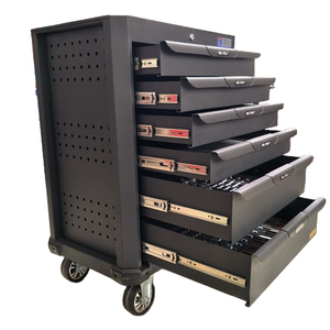 Armoire à outils SPCC personnalisée en gros avec 6 7 8 tiroirs conception de <span class=keywords><strong>brouette</strong></span> en fer pour le <span class=keywords><strong>garage</strong></span> et le stockage de la maison - Product Image 2