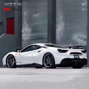 De fibra de carbono de parachoques Auto Kit de cuerpo para <span class=keywords><strong>Ferrari</strong></span> <span class=keywords><strong>488</strong></span> reformado N tipo de coche kit de cuerpo para <span class=keywords><strong>Ferrari</strong></span> <span class=keywords><strong>488</strong></span>, 2015-2019 - Product Image 5