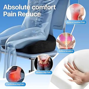 Coussin de siège en mousse à mémoire de forme populaire, coussins en forme de U, prix d'usine, coussins orthopédiques pour le coccyx - Product Image 2