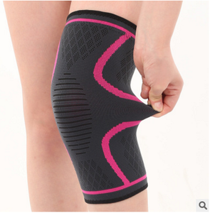 Genouillère de compression en nylon avec logo personnalisé, vente en gros - Product Image 1