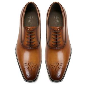 Nouvelles Bottes Plateformes Tendance pour Femmes, Bout Carré, en Cuir Véritable, à Lacets, Respirantes et Légères, Idéales pour le Travail et l'Université - Product Image 2