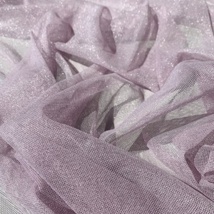 ญี่ปุ่นมันวาวพิเศษ Nylon90 % Polyester10 % เจ้าสาว Glitter Tulle ผ้าชุดแต่งงาน - Product Image 2