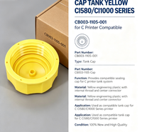 CAP TANK YELLOW CI580/CI1000 SERIES pour imprimante C, compatible avec CB003-1105-001