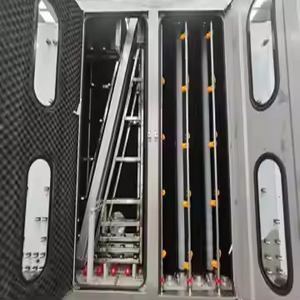 Verre de <span class=keywords><strong>rondelle</strong></span> verticale de haute performance et machine de lavage à grande vitesse pour les fenêtres et les portes faisant des machines - Product Image 2