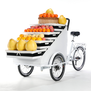 Chariot pliable <span class=keywords><strong>pour</strong></span> aliments, 4 plateaux, Mobile, <span class=keywords><strong>pour</strong></span> tricycle électrique, vélo de distribution - Product Image 2