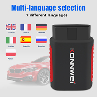Herramienta de Diagnóstico Automotriz KONNWEI KDIAG 2026, Escáner OBD OBD2 de Sistema Completo para Android e iOS