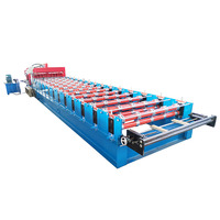Machine de formage à froid pour tôles de toiture en aluminium et tuiles en acier coloré