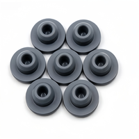 Bouchon en caoutchouc butyle gris, bouchon en caoutchouc butyle 13 mm 20 mm, vente en gros, haute qualité, stérile pour l'étanchéité des flacons injectables