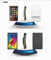 Écran LCD incurvé moderne au format C pour les espaces commerciaux et de vente au détail et ordinateur PC