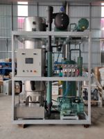 Machine à glaçons tubulaires industrielle Coldsmart avec système d'emballage, fabricant automatique de glaçons tubulaires pour les bars à boissons, les magasins, sur mesure au Venezuela