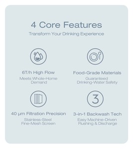 Prefiltro Inteligente <span class=keywords><strong>para</strong></span> Toda <span class=keywords><strong>la</strong></span> <span class=keywords><strong>Casa</strong></span> con Retrolavado Automático, Filtro <span class=keywords><strong>de</strong></span> <span class=keywords><strong>Agua</strong></span> <span class=keywords><strong>para</strong></span> Toda <span class=keywords><strong>la</strong></span> <span class=keywords><strong>Casa</strong></span> <span class=keywords><strong>de</strong></span> 6T/h y 40μm <span class=keywords><strong>de</strong></span> Acero Inoxidable <span class=keywords><strong>para</strong></span> <span class=keywords><strong>Agua</strong></span> <span class=keywords><strong>de</strong></span> Grifo Municipal - Product Image 2