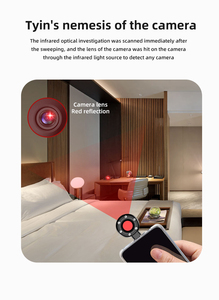 เครื่องตรวจจับกล้องยูเอสบีขนาดเล็กแบบซ่อนสัญญาณเตือนภัยส่วนบุคคลสำหรับโรงแรมในบ้าน S300แบบพกพา - Product Image 3