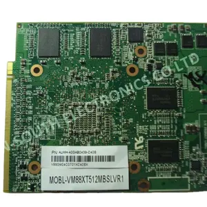 Cartão gráfico de laptop, placa gráfica vga hd3870 512mb 216-0709003 para dell alienware m17x m15x