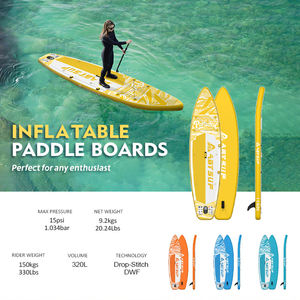 Planche de <span class=keywords><strong>paddle</strong></span> <span class=keywords><strong>gonflable</strong></span> Drop Stitch DWF 11'x33"x6" 320L en fibre de carbone, certifiée CE EN ISO, personnalisable, vente en gros - Product Image 2