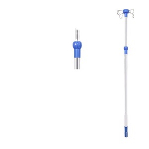 Soporte intravenoso de acero inoxidable para cama, soporte intravenoso tipo silla, soporte intravenoso especial, poste intravenoso de acero inoxidable engrosado para cama de hospital - Product Image 5