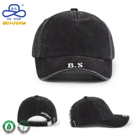 Casquette de baseball décontractée noire et grise, style streetwear, personnalisable en usine avec logo privé, faible MOQ, idéale pour les activités de plein air