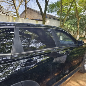 Siêu mỏng 2pcs màu đen Nylon tự động xe SUV phổ phía trước trở lại phía sau cửa sổ mặt trời thoáng khí màn hình chống muỗi - Product Image 6