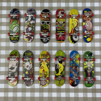 Stiker Seri Anti Selip Custom Pro Mainan Fidget Permainan Mini Fingerboard Skateboard Teknologi Kecil Finger Skate Boards