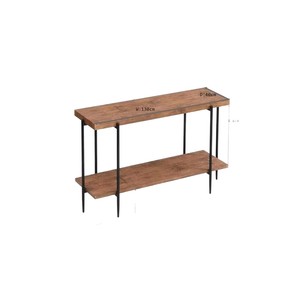 Estante de almacenamiento de madera de doble capa, estante de almacenamiento multifuncional para el hogar, estante de almacenamiento de gran capacidad para montar en la pared, pequeño - Product Image 5