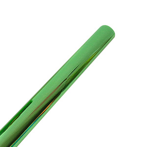 Sang Trọng 80gsm Kích Thước Lớn Aluminizing Giấy Không Thấm Nước Tráng Quà Tặng Giấy Gói Kim Loại Giấy - Product Image 4