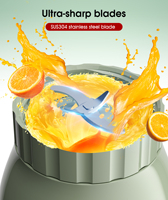 Appareil électroménager électrique Mixeur Machine Broyeur à glace Centrifugeuses à fruits Liquidificador 3 en 1 Mixeurs et Centrifugeuses