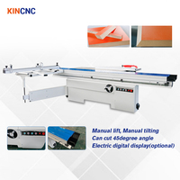 Scie à panneaux horizontale de précision KINCNC avec table coulissante, capacité de 3800 mm