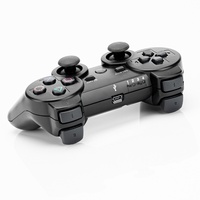 Untuk Gamepad Nirkabel Model P3 dengan Fungsi Getaran Desain Gagang Motif Kepingan Salju Netral