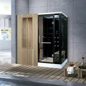 K-7199 Foshan Steam Bath Machine Shower Steam Luxury Enclosed Steam Sauna Room