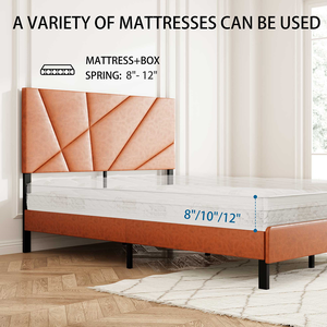 Lit de rangement relevable King Size OE HOME, structure en bois de chêne, revêtement en tissu, mécanisme hydraulique réglable, design moderne - Product Image 2