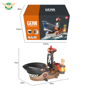 Produits phares Jouet éducatif électrique Forme de <span class=keywords><strong>requin</strong></span> <span class=keywords><strong>Bateau</strong></span> <span class=keywords><strong>pirate</strong></span> Lumière Son Jouet <span class=keywords><strong>bateau</strong></span> électrique - Product Image 6