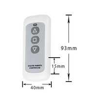 Mando a distancia universal para puerta eléctrica, transmisor remoto de alta potencia con 1 / 2 / 4 / 6 / 8 / 12 botones, gran oferta