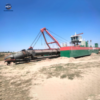 Kapal Keruk Hisap Tugas Berat untuk Pengerukan Pelabuhan dan Penanganan Tailings, Kapal Keruk Pasir Tahan Aus untuk Saluran Sungai