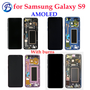 อะไหล่หน้า<span class=keywords><strong>จอ</strong></span>สัมผัสดิจิไทเซอร์สมา<span class=keywords><strong>ร์</strong></span>ทโฟนสำหรับซัมซุงกาแล็คซี่ <span class=keywords><strong>S9</strong></span> AMOLED <span class=keywords><strong>จอ</strong></span>แสดงผลสมาร์ทโฟ<span class=keywords><strong>น</strong></span>ของแท้ที่มีการเผาไหม้ - Product Image 3