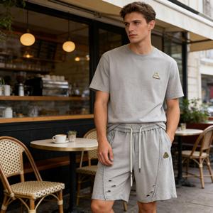 Baggy Casual Wholesale Manufacture <b>Shorts</b> Running Sweat <b>Shorts</b> Drawstring Hole Men Summer <b>Shorts</b> - Product Image 5