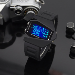 <span class=keywords><strong>Montre</strong></span> de sport multifonctionnelle lumineuse en gros d'usine pour hommes, femmes, couples et étudiants, affichage numérique - Product Image 3