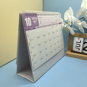 Calendario personalizado Calendario de escritorio de impresión 2026 Papel offset de alta calidad con logotipo personalizado para regalos corporativos - Product Image 2