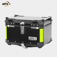 Fabricant de bagages pour moto de Chongqing, coffre de 50L de capacité moyenne, prix de gros compétitif pour les ateliers de modification de scooters
