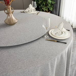 Modern Printed Polyester Tablecloth Indoor Outdoor Wedding <strong>Table</strong> Cover With Circle Decoration Washable For Hotel Use - Product Image 2