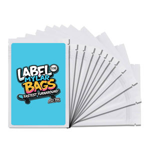 Bolsa de Aluminio Mylar con Cierre Hermético a Prueba de Niños, Personalizable con Logotipo, para Snacks, Comida para Mascotas, Alimentos Enlatados, Dulces y Empaquetado de Alimentos - Product Image 2