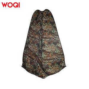 Tente de douche extérieure Woqi 120x120x190cm, imperméable, camouflage, abri d'intimité, installation automatique, monocouche - Product Image 3