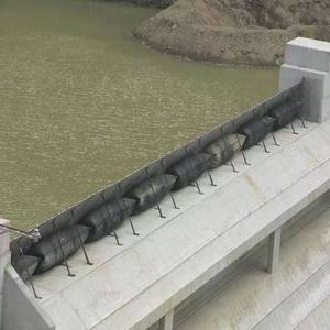 Fornitore di fonte del sistema pneumatico della diga, barriera flessibile crescente automatica per i progetti idraulici - Product Image 3