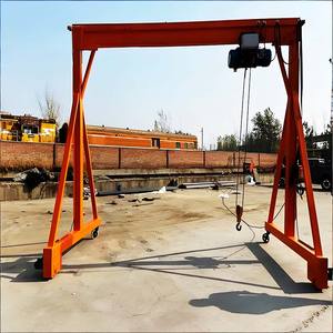 1Ton 3Ton 10 Ton 20 Ton Mobile Electric Motor Portable Gantry <span class=keywords><strong>Crane</strong></span> untuk Dijual - Product Image 3