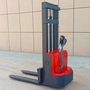 Apilador eléctrico de 1,5 toneladas para caminar, montacargas <span class=keywords><strong>Manual</strong></span> hidráulico, contrapeso, apilador de alcance eléctrico - Product Image 3