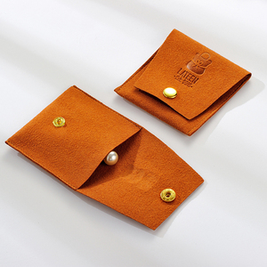 Proveedor de Fábrica: Bolsas de Terciopelo para Joyería de 8*8cm, Bolsa de Microfibra y Gamuza con Botón para Regalo - Product Image 6