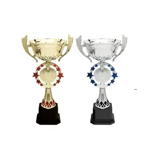 Souvenir custom made fashion metal cups sports trophies