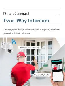 A12 IP摄像机2MP 1080P速度圆顶自动跟踪PTZ摄像机智能家居户外无线WIFI摄像机应用监视器IP67防水 - Product Image 5