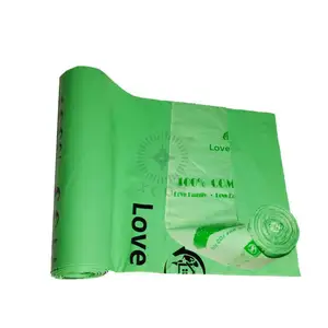 Compostable Bags13 Gallon 50 Count Heavy Duty 0.85 Mils Tall Kitchen Trash Bags Biodegradable Food Scraps Yard Waste Bags